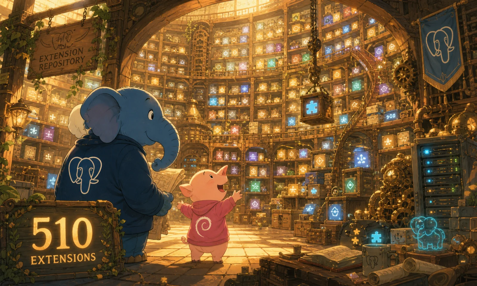 Pigsty v4.3:510扩展与Ubuntu26